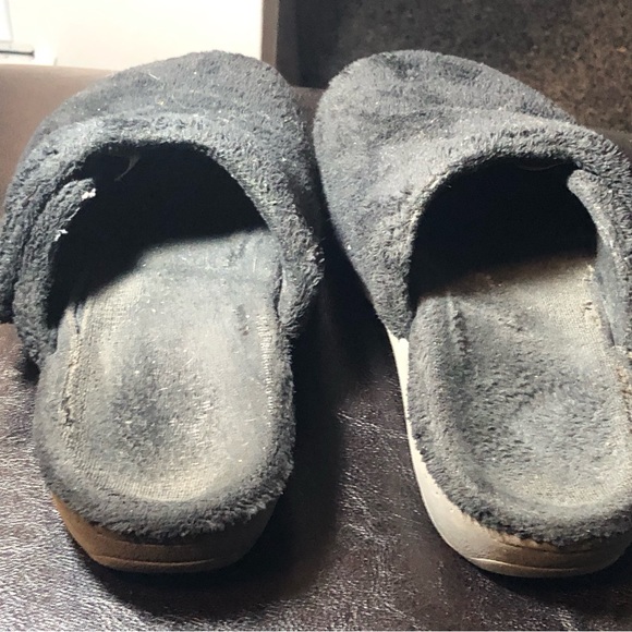 Vionic 26Gemma 26 Gemma Women’s Black Orthotic Slip On Mules Slippers Size 8 - Picture 8 of 11